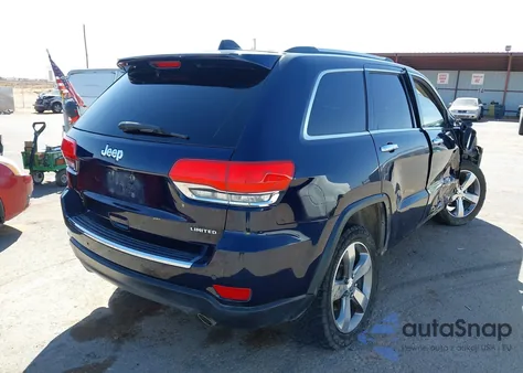 2014 Jeep Grand Cherokee Limited из США, поврежденный, VIN 1C4RJEBG2EC197819